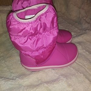 Croc Girl's insulated boots